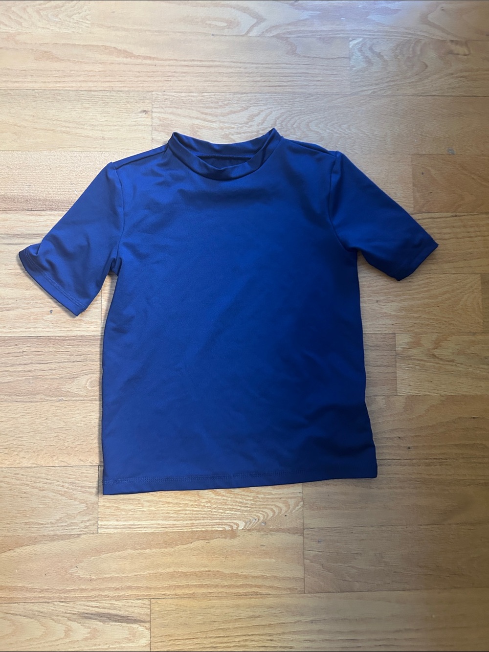 Cat & Jack Navy Short-Sleeve Kids Rash Guard